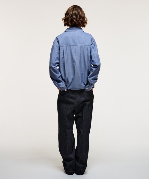 COMOLI ベタシャン シャツジャケット シャンブレーテーラードジャケット 3 ジャケット代わりにも羽織れる、〈コモリ〉のシャンブレーシャツ