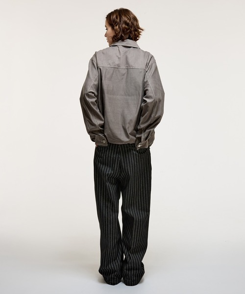 CHAMBRAY TRACKER SHIRT JACKET / シャンブレートラッカーシャツ