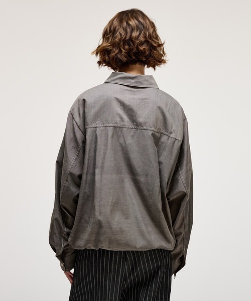 Liten Warm Tent Shirt Jacket グレー　リテン CHAMBRAY TRACKER SHIRT JACKET / シャンブレートラッカーシャツ