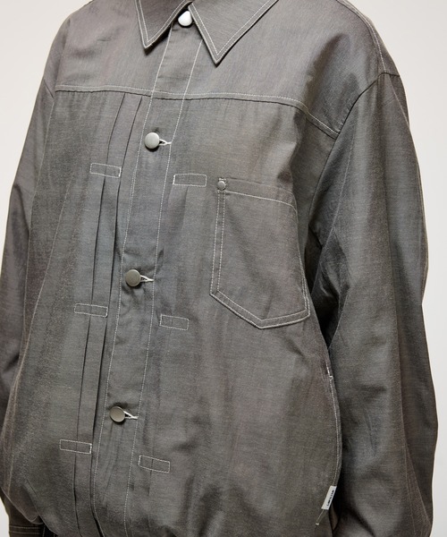 CHAMBRAY TRACKER SHIRT JACKET / シャンブレートラッカーシャツ