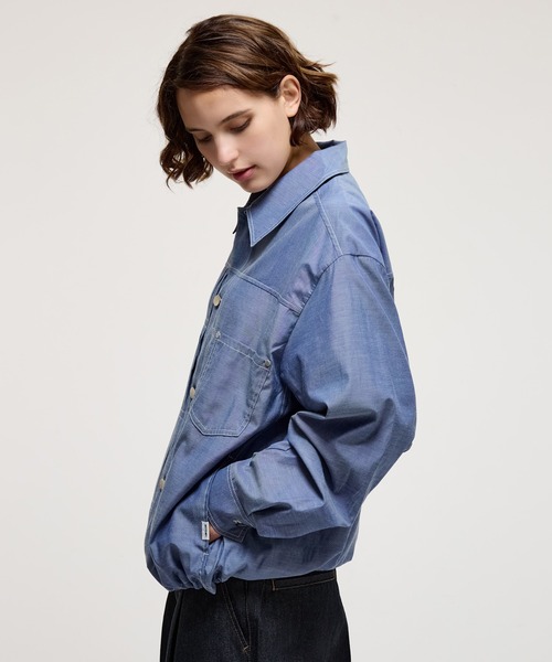 WETTEMPT(ウィテンプト)の「CHAMBRAY TRACKER SHIRT JACKET / シャンブレートラッカーシャツジャケット(シャツ/ブラウス・メンズ・チャコールグレー/ブルー・SMALL/MEDIUM/LARGE)」の19枚目の写真