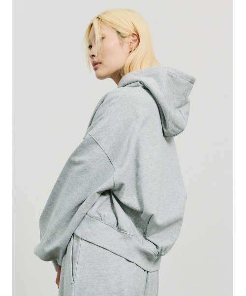 SORIN（ソリン　）の「SWAN Cutwork Balloon Hoodie/スワンカットワーク　バルーンフーディ（パーカー・レディース・ブラック/グレー/グリーン・38）」の6枚目の写真