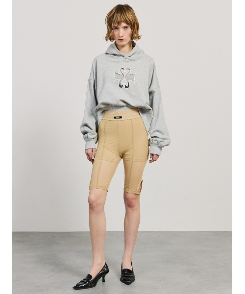 SORIN（ソリン　）の「SWAN Cutwork Balloon Hoodie/スワンカットワーク　バルーンフーディ（パーカー・レディース・ブラック/グレー/グリーン・38）」の9枚目の写真