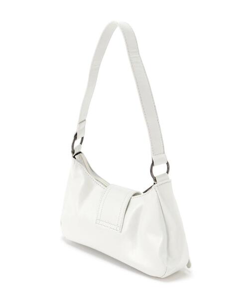 FREE'S MART（フリーズマート）の「ビッグベルトショルダーバッグ（ショルダーバッグ・レディース・ブラック/ホワイト・ﾌﾘ-）」の3枚目の写真