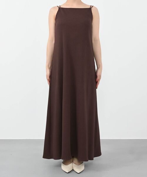 COHINA（コヒナ）の「カップ付きキャミワンピース 【低身長・小柄女性】（ワンピース・レディース・ブラック/ブラウン・REGULAR/SHORT）」の22枚目の写真