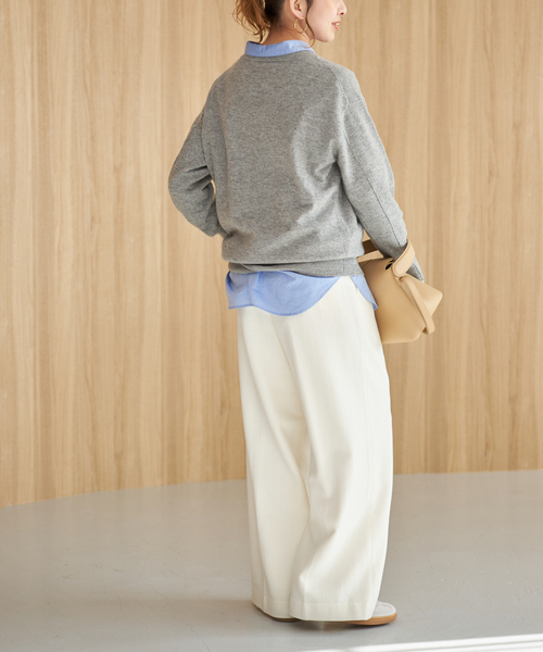 Spick & Span（スピックアンドスパン）の「ツイードタックパンツ（その他パンツ・レディース・ホワイト/マルチ・36/38）」の12枚目の写真