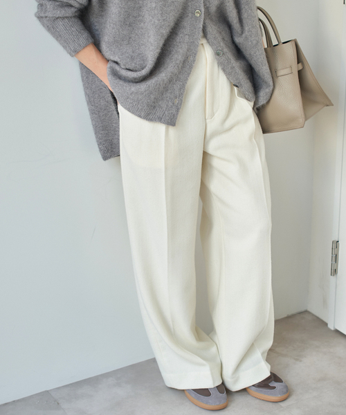 Spick & Span（スピックアンドスパン）の「ツイードタックパンツ（その他パンツ・レディース・ホワイト/マルチ・36/38）」の19枚目の写真