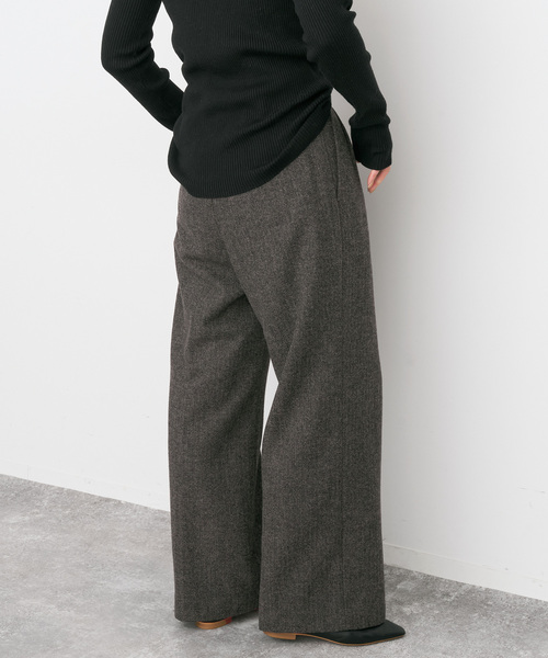 Spick & Span（スピックアンドスパン）の「ツイードタックパンツ（その他パンツ・レディース・ホワイト/マルチ・36/38）」の22枚目の写真