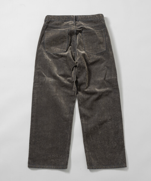 FREAK'S STORE（フリークスストア）の「FREAK’S STORE/フリークスストア ストレートシルエット フロッキー ワイドデニムパンツ（デニムパンツ・メンズ・ベージュ/ブラウン・LARGE/MEDIUM）」の19枚目の写真