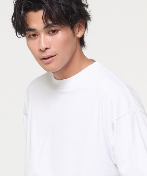 coca(coca)(コカ)の「ベーシックヘビーウェイト長袖Tシャツ(Tシャツ/カットソー・メンズ・ブラック/ホワイト・L/M/XL/S)」の12枚目の写真