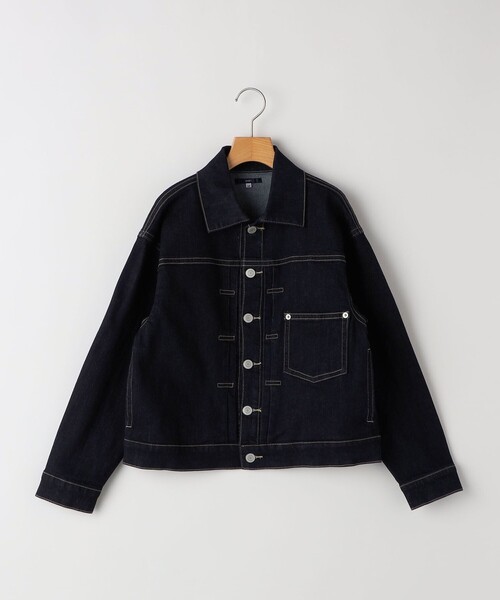 SHIPS（シップス）の「SHIPS KIDS:140～160m / ヴィンテージ ライク インディゴ デニム ジャケット（その他アウター・キッズ・ネイビー・140/150/160）」の10枚目の写真