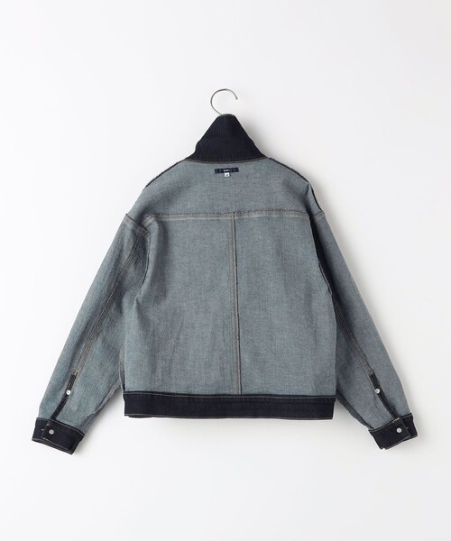 SHIPS（シップス）の「SHIPS KIDS:140～160m / ヴィンテージ ライク インディゴ デニム ジャケット（その他アウター・キッズ・ネイビー・140/150/160）」の2枚目の写真
