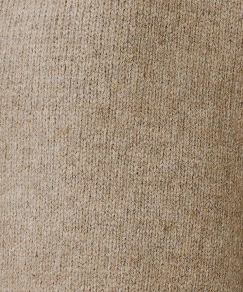 UNTITLED（アンタイトル）の「【軽アウター/ミドル丈】ウールニットコーディガン（カーディガン/ボレロ・レディース・ナチュラル/グレー/ブラウン系・48/44/04/02/00）」の17枚目の写真