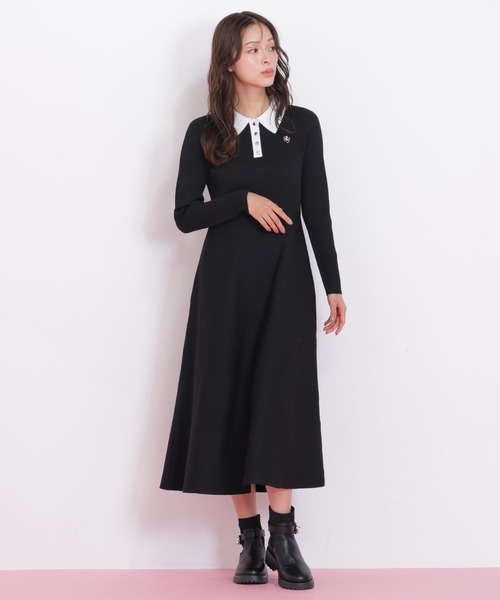 JILTU ワンピース 楽天市場】【SALE／80%OFF】レースカラーニットドレス JILL