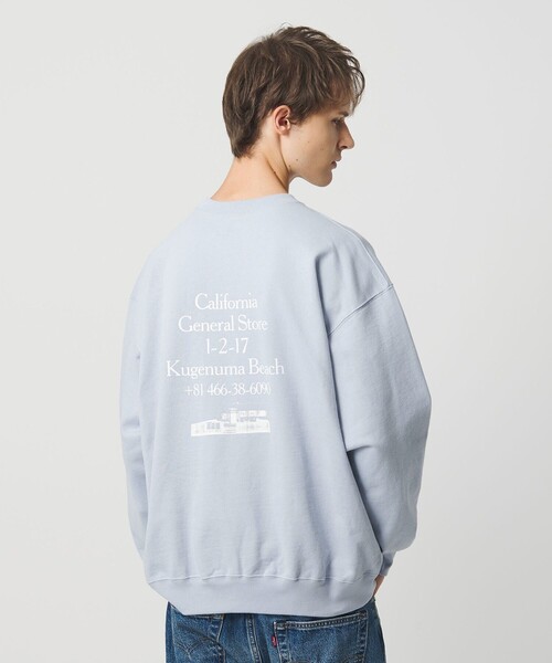 セール】＜CGS.＞オーガニックコットン ストア プリント スウェット