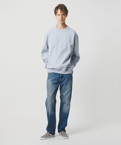 California General Store（California General Store）の「＜CGS.＞オーガニックコットン ストア プリント スウェット（スウェット・メンズ・ブラック/ライトブルー・XL/S/L/M）」の4枚目の写真