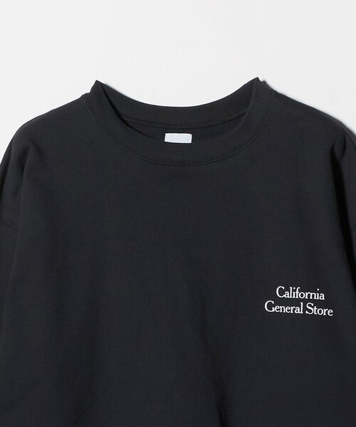 California General Store（California General Store）の「＜CGS.＞オーガニックコットン ストア プリント スウェット（スウェット・メンズ・ブラック/ライトブルー・XL/S/L/M）」の6枚目の写真