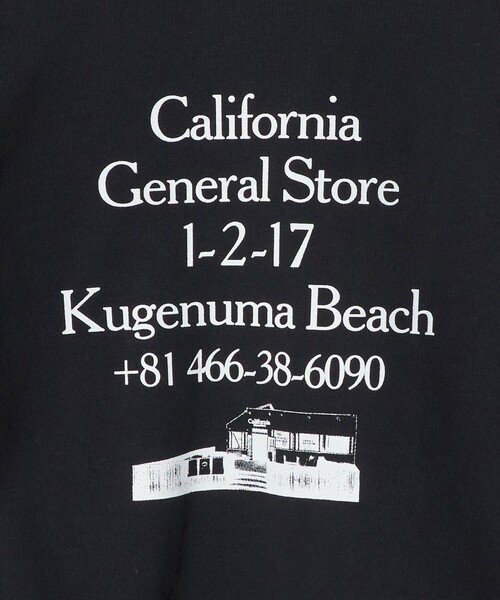 California General Store（California General Store）の「＜CGS.＞オーガニックコットン ストア プリント スウェット（スウェット・メンズ・ブラック/ライトブルー・XL/S/L/M）」の9枚目の写真