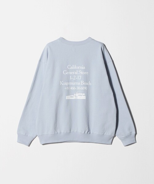 California General Store（California General Store）の「＜CGS.＞オーガニックコットン ストア プリント スウェット（スウェット・メンズ・ブラック/ライトブルー・XL/S/L/M）」の12枚目の写真