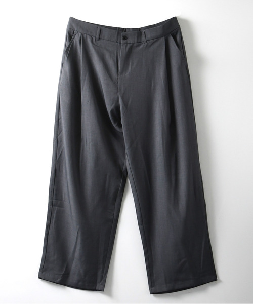 neos(ネオス)の「【neos】ルーズシルエット 深タック バルーン ワイド スラックス パンツ メンズ レディース(スラックス・メンズ・グレー/ブラック・XX-LARGE/X-LARGE/LARGE/MEDIUM/XXX-LARGE)」の15枚目の写真