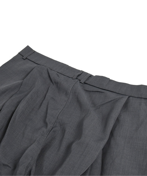 neos(ネオス)の「【neos】ルーズシルエット 深タック バルーン ワイド スラックス パンツ メンズ レディース(スラックス・メンズ・グレー/ブラック・XX-LARGE/X-LARGE/LARGE/MEDIUM/XXX-LARGE)」の20枚目の写真