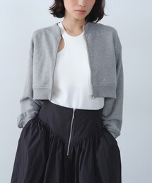 CODE A（コードエー）の「short zip sweat（スウェット）」