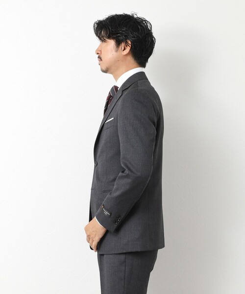 NOLLEY’S（ノーリーズ）の「《セットアップ》尾州 WOOL SUIT セットアップスーツ 25AW（テーラードジャケット・メンズ・グレー/ダークネイビー・44/46/50/48）」の22枚目の写真