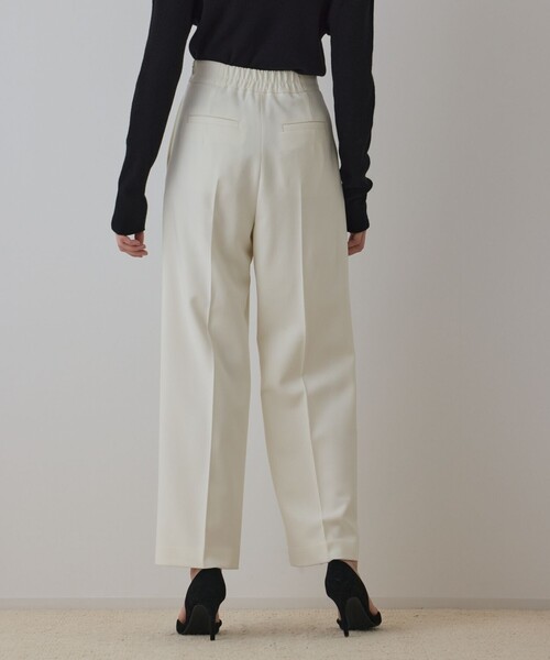 GRACE CONTINENTAL(グレースコンチネンタル)の「ダブルクロスマリンパンツ(その他パンツ・レディース・キナリ/ブラック・38/36)」の4枚目の写真