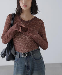 FREE'S MART | ショート丈レーストップス(Tシャツ/カットソー)