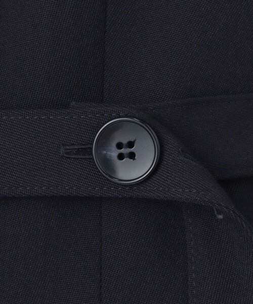 ANAYI（アナイ）の「【セットアップ対応商品】ポリウールノーカラーベルテッドジャケット（その他アウター・レディース・ブラック/ネイビー・36/38/34）」の18枚目の写真