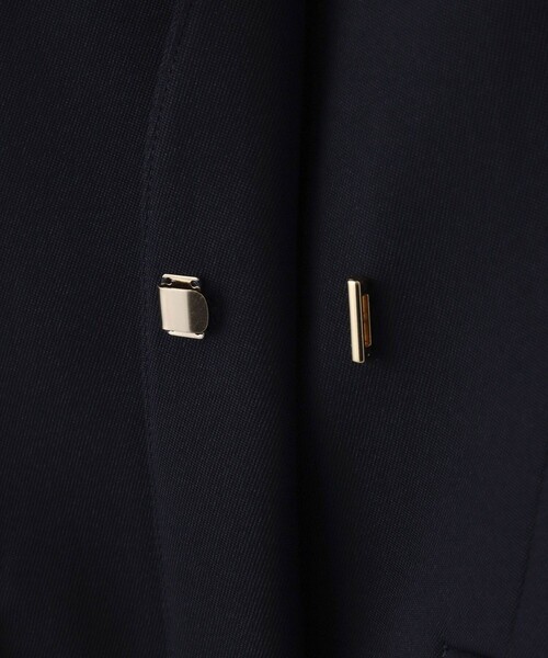 ANAYI（アナイ）の「【セットアップ対応商品】ポリウールノーカラーベルテッドジャケット（その他アウター・レディース・ブラック/ネイビー・36/38/34）」の19枚目の写真