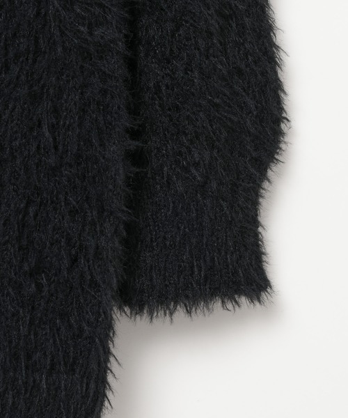 PAGEBOY(ページボーイ)の「ゆるフワニットワンピース(ワンピース・レディース・オフホワイト/ブラック・FREE)」の6枚目の写真