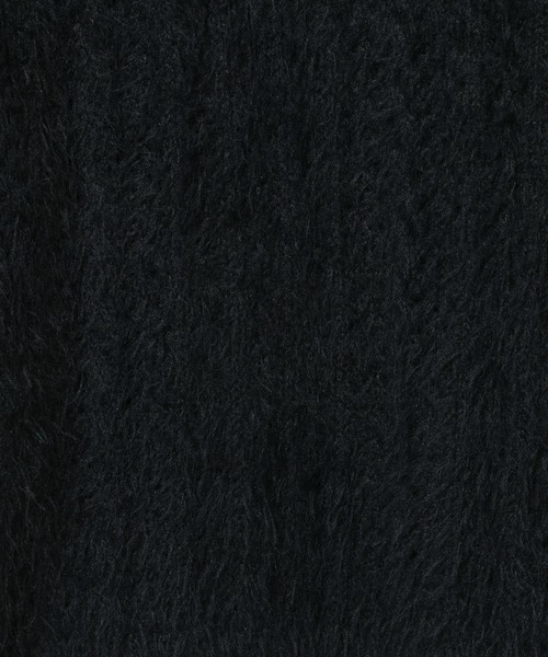 PAGEBOY(ページボーイ)の「ゆるフワニットワンピース(ワンピース・レディース・オフホワイト/ブラック・FREE)」の9枚目の写真