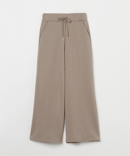 three dots(スリードッツ)の「ボアジャージー パンツ(その他パンツ・レディース・グレー系その他/ライトベージュ・SMALL/MEDIUM)」の2枚目の写真