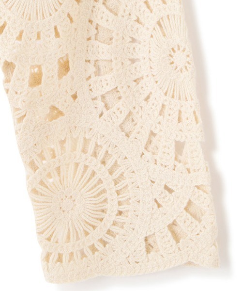 ETRE TOKYO（エトレトウキョウ）の「エンブロイダリーニットジャケット（ニット/セーター・レディース・ブラック/アイボリー・M/S）」の21枚目の写真