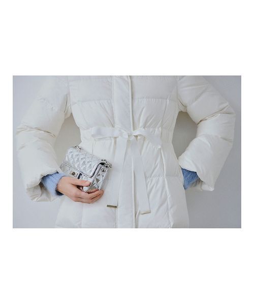 FRAY I.D（フレイアイディー）の「フードファーロングダウンコート