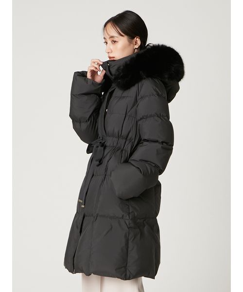 FRAY I.D（フレイアイディー）の「フードファーロングダウンコート