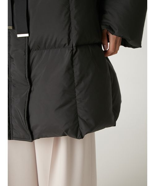 セール】フードファーロングダウンコート（ダウンジャケット/コート