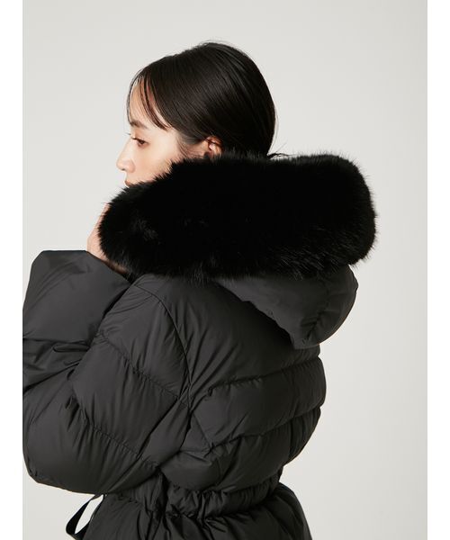 フードファーロングダウンコート（ダウンジャケット/コート）｜FRAY