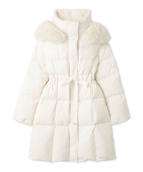 FRAY I.D（フレイアイディー）の「フードファーロングダウンコート