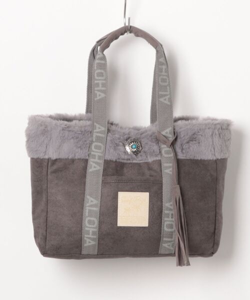 Kahiko（カヒコ）の「【Kahiko】サーフムートミニトートバッグ（トートバッグ・レディース・ブラウン/ベージュ/グレー・FREE）」の2枚目の写真