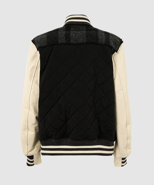 FILSON」W-NAME MACKINAW WOOL VARSITY JACKET（スタジャン）｜JUNYA