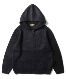 UNIVERD72 モヘアタッチZIPパーカー