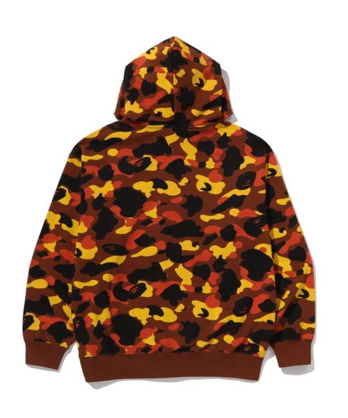 1ST CAMO BAPE LOGO RHINESTONE RELAXED FIT FULL ZIP HOODIE