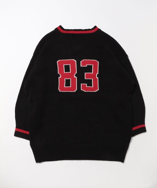 repipi armario(レピピ アルマリオ)の「ロゴルーズニットVPO(ニット/セーター・キッズ・ネイビー/ブラック/サックスブルー系・LARGE/MEDIUM/SMALL)」の12枚目の写真