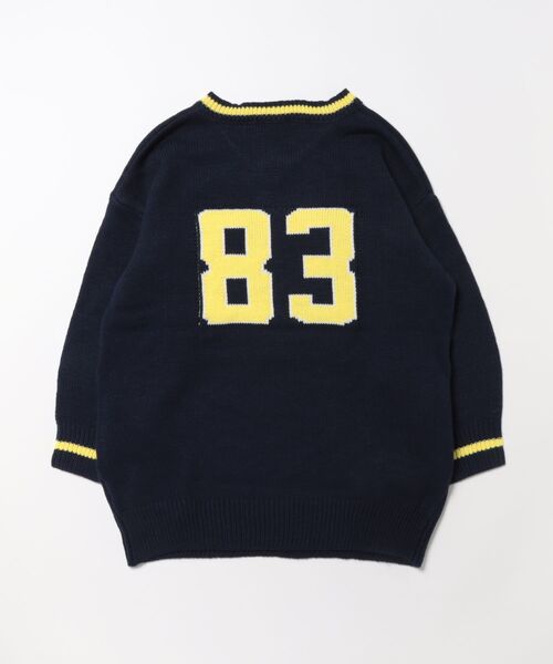 repipi armario(レピピ アルマリオ)の「ロゴルーズニットVPO(ニット/セーター・キッズ・ネイビー/ブラック/サックスブルー系・LARGE/MEDIUM/SMALL)」の11枚目の写真