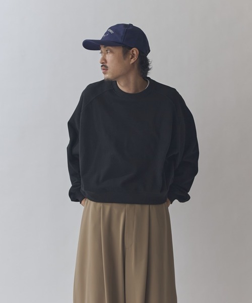 Lui's(ルイス)の「【WEB限定】ワイドボリュームショートスウェット(スウェット・メンズ・グレー/ブラック・S/M)」の20枚目の写真