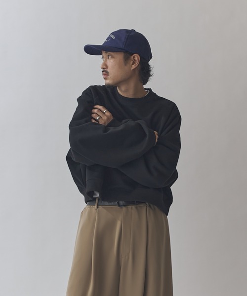 Lui's(ルイス)の「【WEB限定】ワイドボリュームショートスウェット(スウェット・メンズ・グレー/ブラック・S/M)」の21枚目の写真