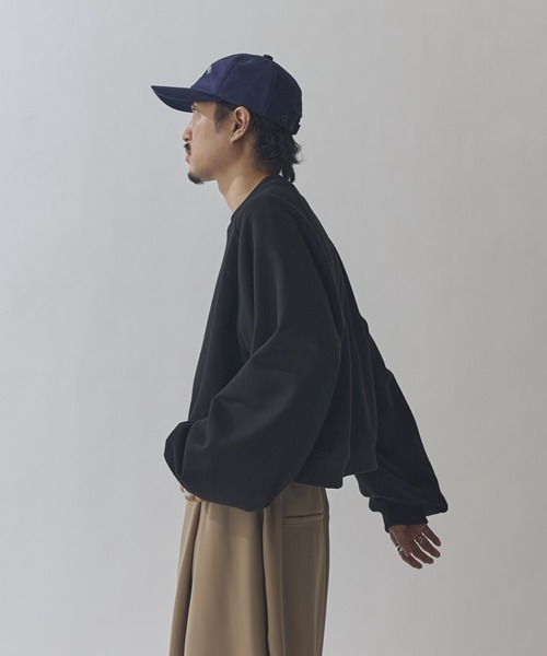 Lui's(ルイス)の「【WEB限定】ワイドボリュームショートスウェット(スウェット・メンズ・グレー/ブラック・S/M)」の22枚目の写真