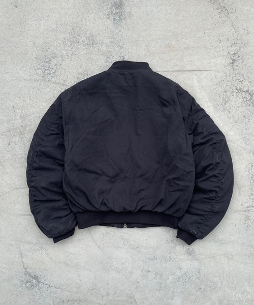 MandO(Auntie Rosa)(エムオー)の「ビッグアーム2WAYフライトジャケット(ブルゾン・メンズ・ブラウン/ブラック・MEDIUM/LARGE)」の7枚目の写真